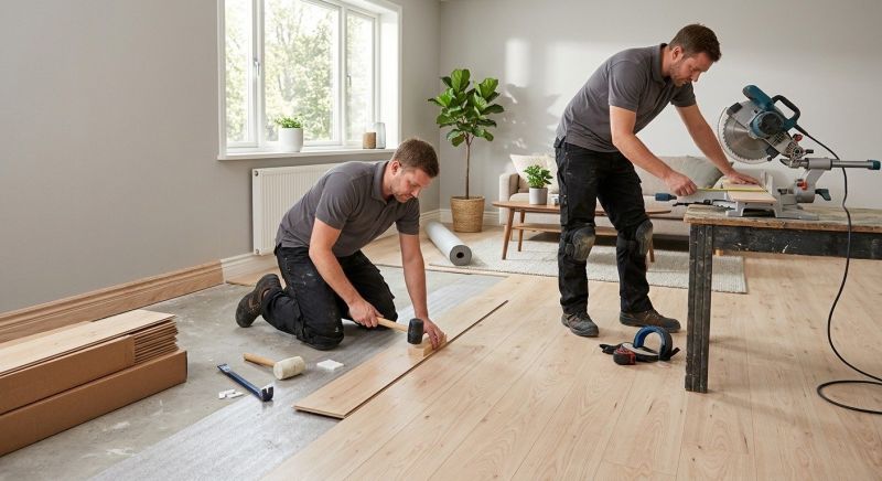 Laminate Floor Installation in Bel Air, MD