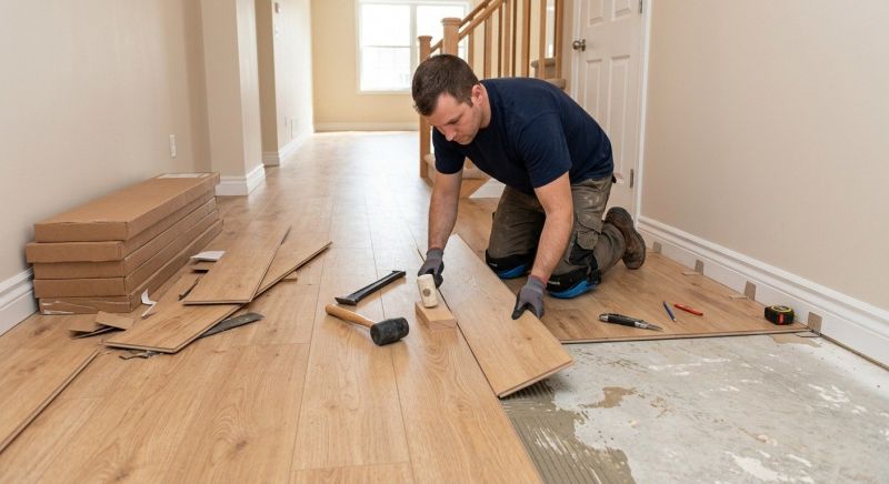 Laminate Floor Installation in Bowie, MD