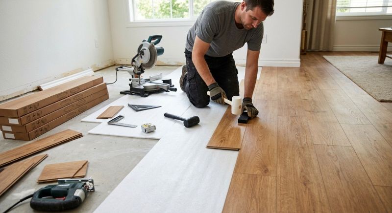 Laminate Floor Installation in Columbia, MD