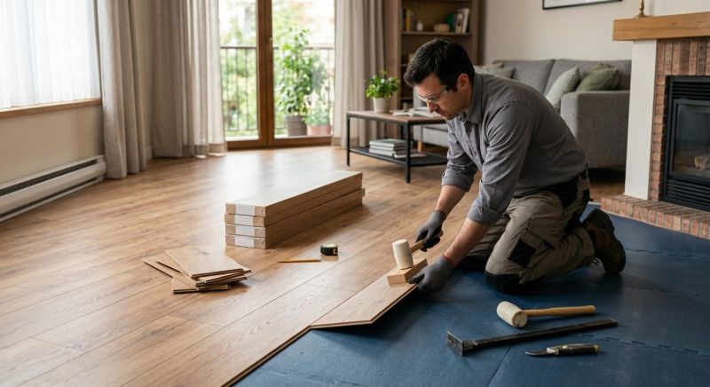 Laminate Floor Installation in Linthicum Heights, MD