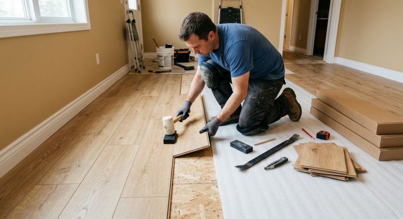 Laminate Floor Installation in Mount Airy, MD