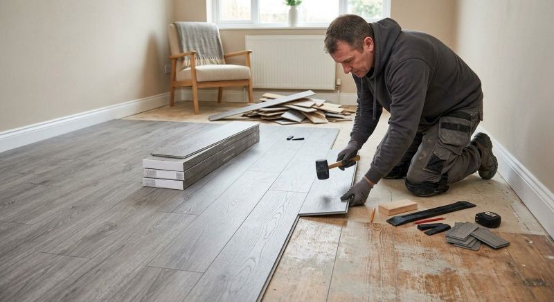 Laminate Floor Replacement in Harford County, MD