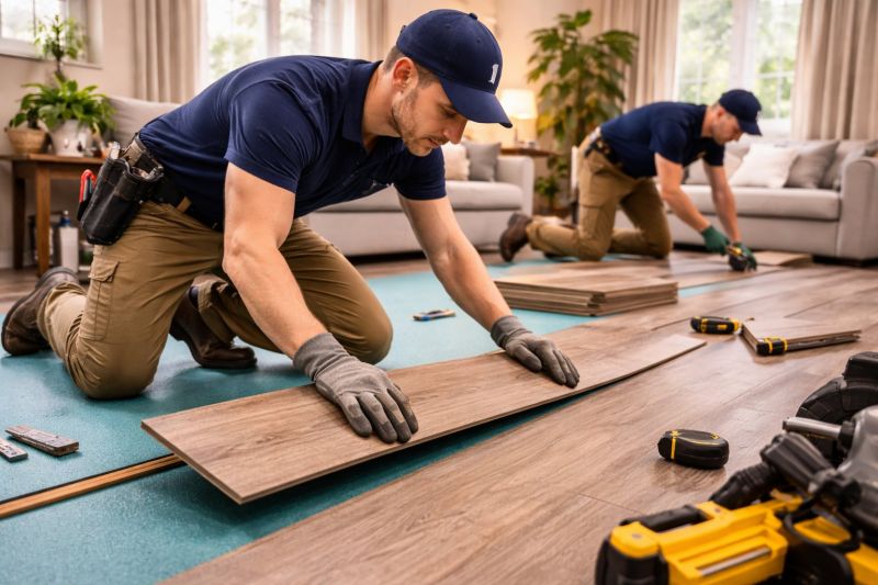 Laminate Floor Replacement in Sandy Spring, MD