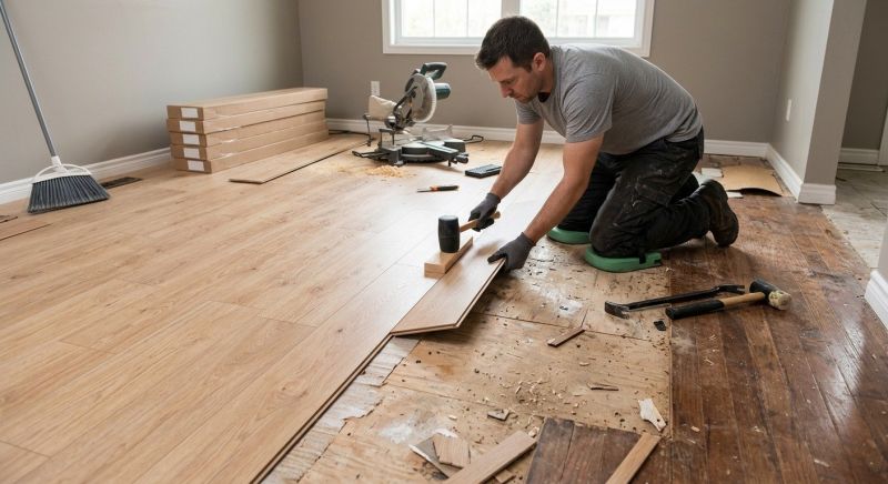 Laminate Flooring Replacement in Baltimore, MD
