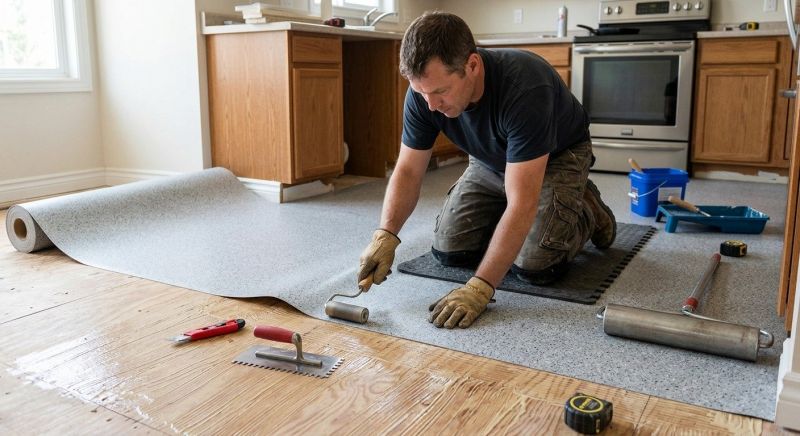 Linoleum Floor Installation in Woodbine, MD