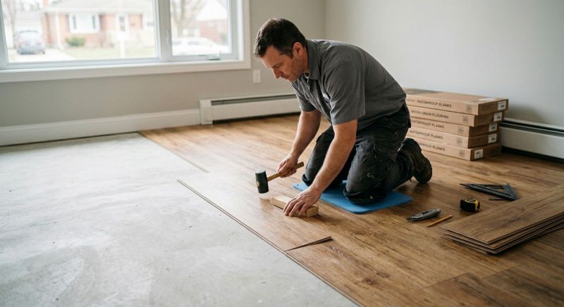 Linoleum Flooring Replacement in Baltimore, MD