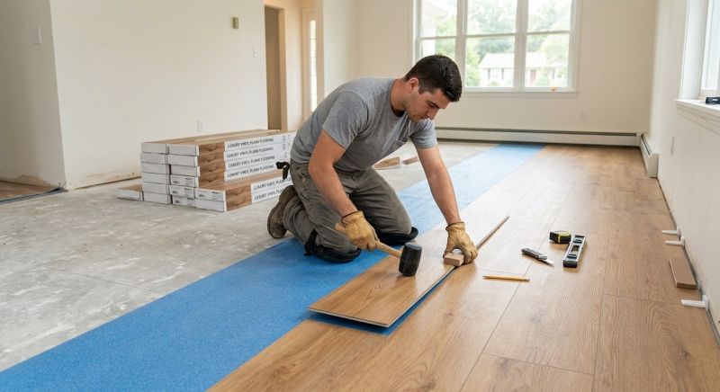 Luxury Vinyl Tile Installation in Essex, MD
