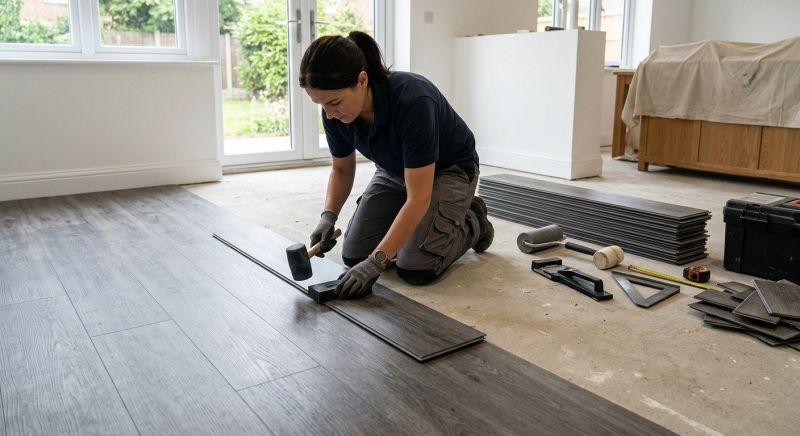 Luxury Vinyl Tile Installation in Harford County, MD