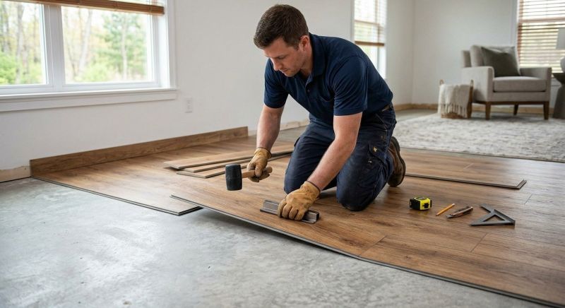 Luxury Vinyl Tile Installation in Monkton, MD
