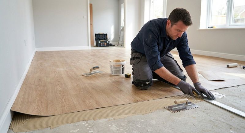 Sheet Flooring Installation in Harford County, MD