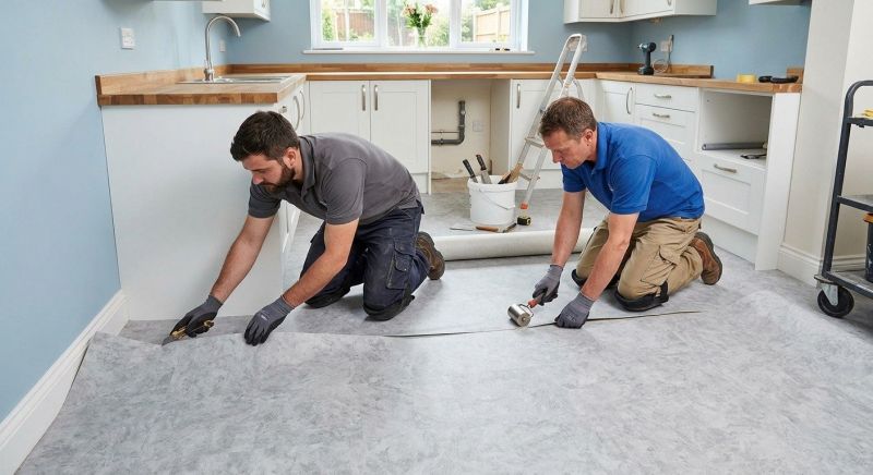 Sheet Linoleum Installation in Baltimore, MD