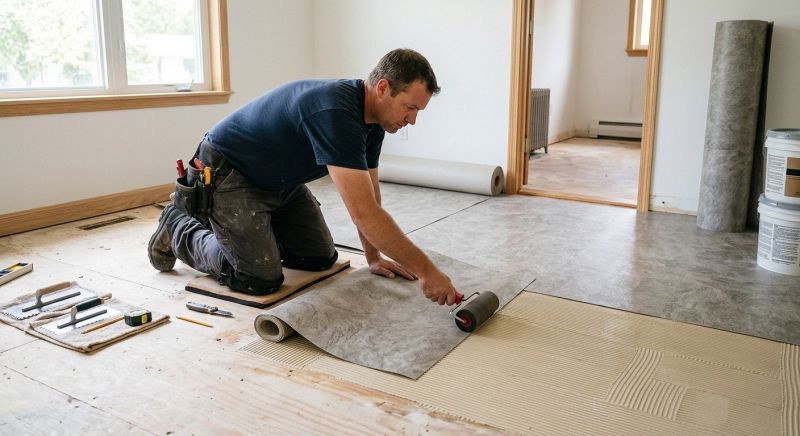 Sheet Vinyl Installation in Ellicott City, MD
