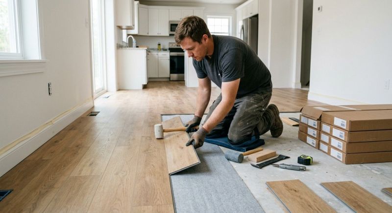 Vinyl Flooring Installation in Fort George G Meade, MD